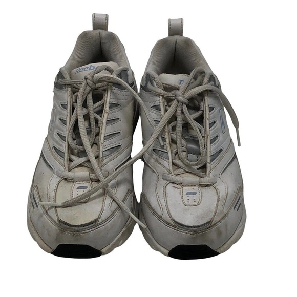 Reebok Womens 3D Ultralite Classic White Leather Lace Up Walking Shoes Size US 7 - Picture 3 of 8